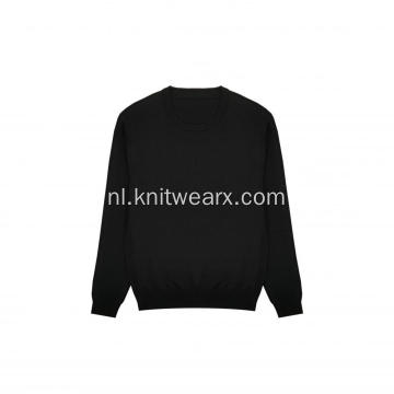 Basic gebreide trui voor heren, anti-pilling, ronde hals pullover